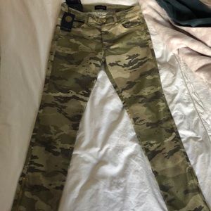Ramy Brook Kate Camo Skinny Jeans Sz 26